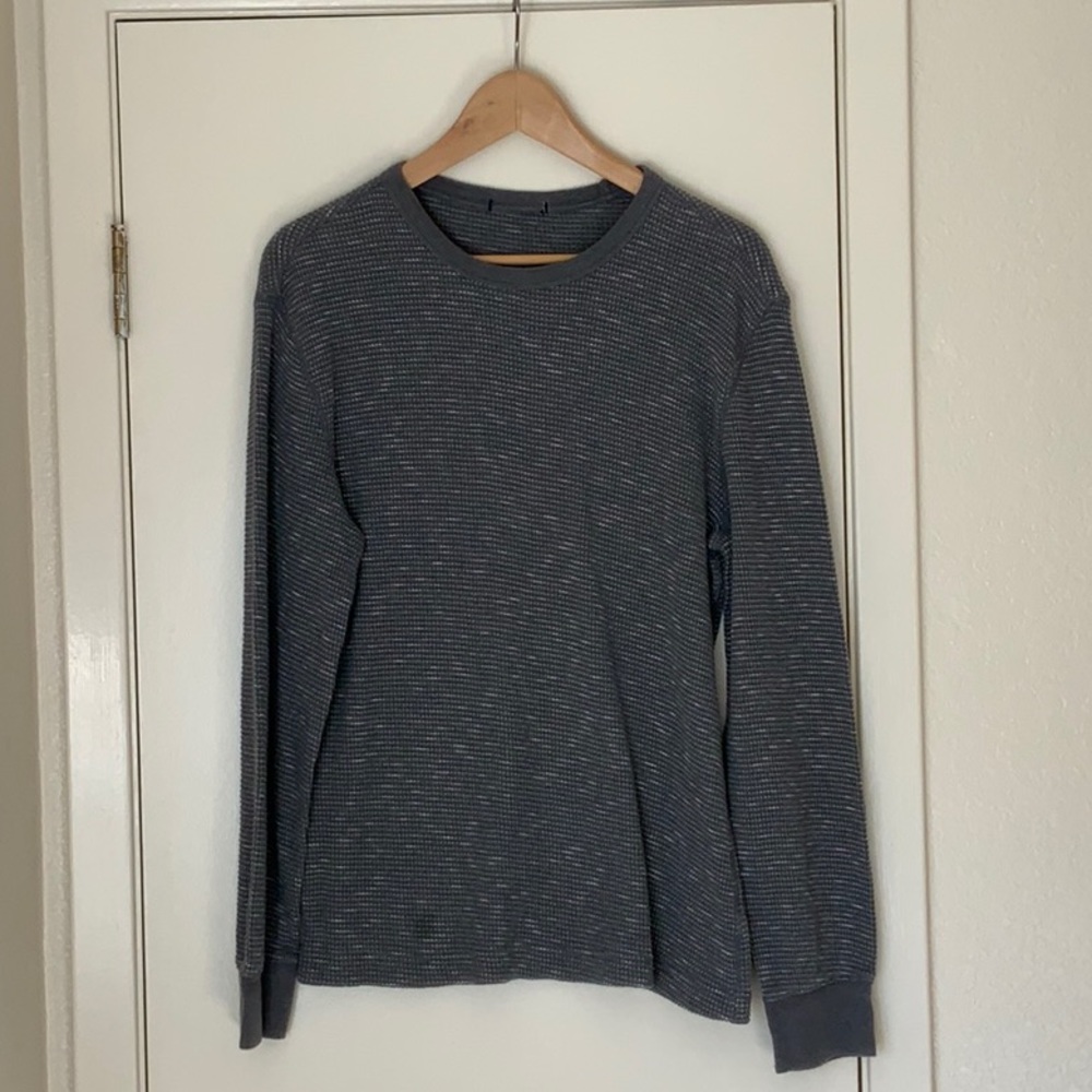 Gap Waffle Long Sleeve Shirt